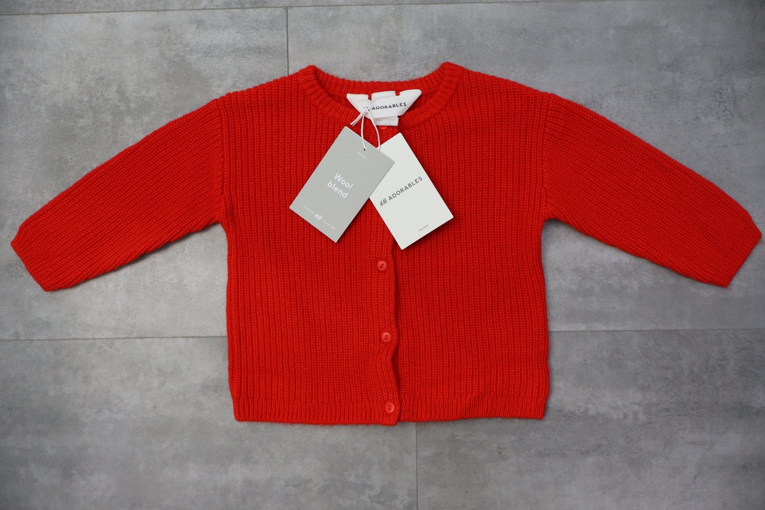 H&M Wool Blend Knit Coat
