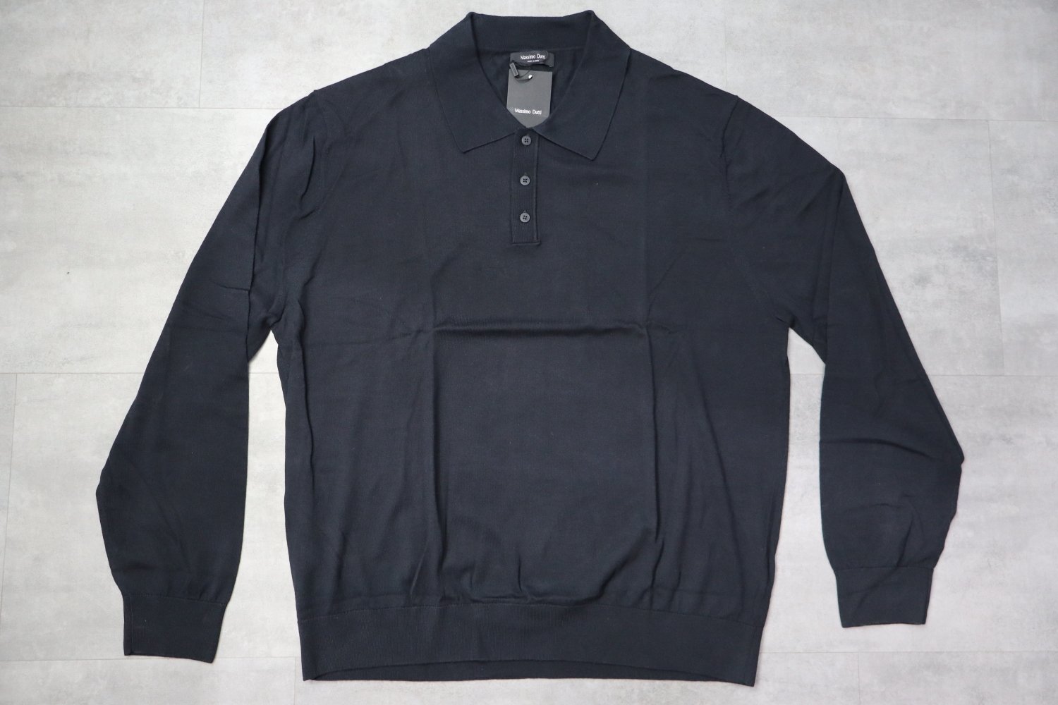 Massimo Dutti Wool Knit Polo Sweater