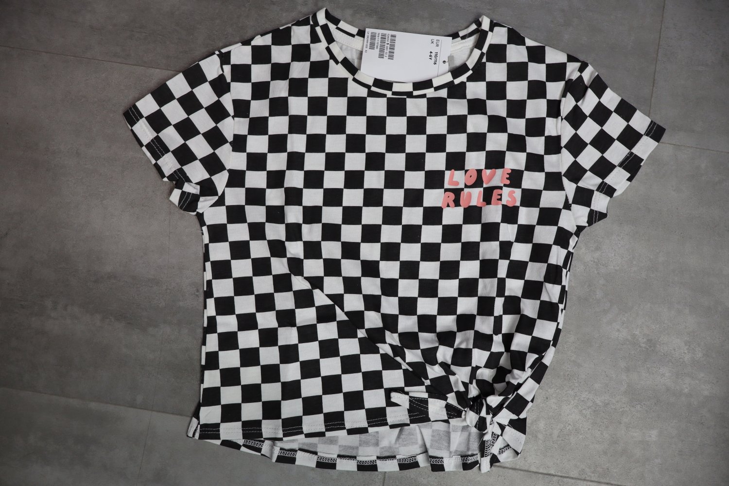 H&M Kids Checked T-Shirt