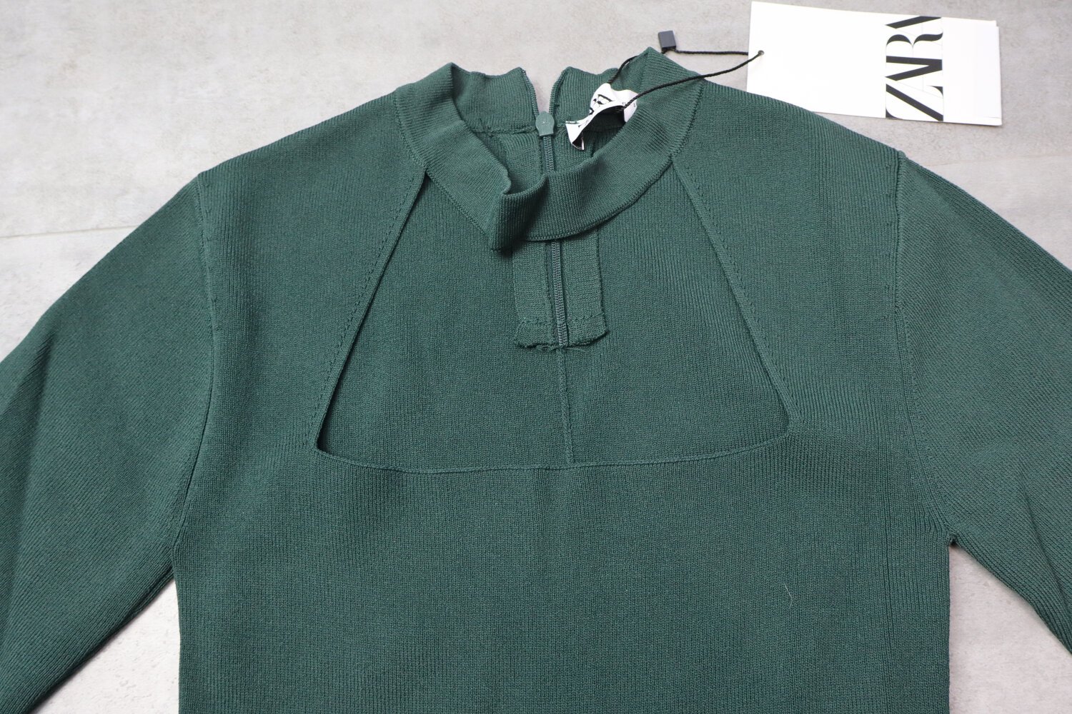 Zara Choker Knit Top