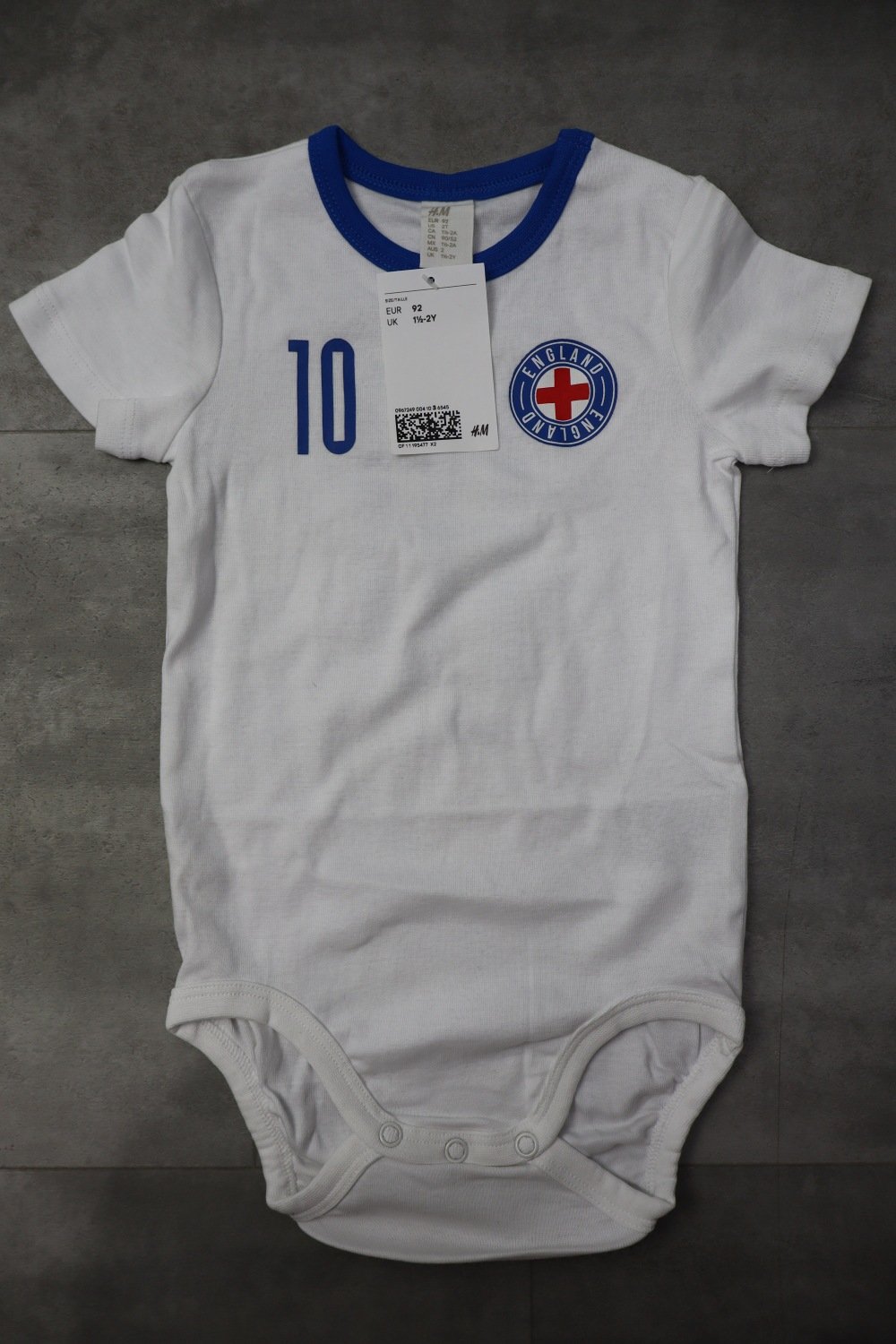 H&M Football Baby Bodysuit
