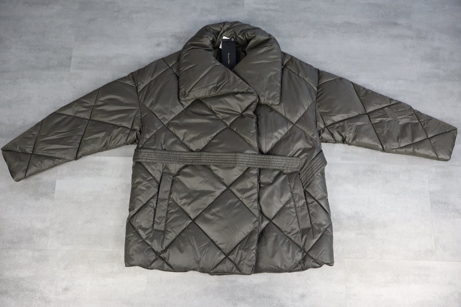 Massimo Dutti Double-Breasted Puffer Jacket
