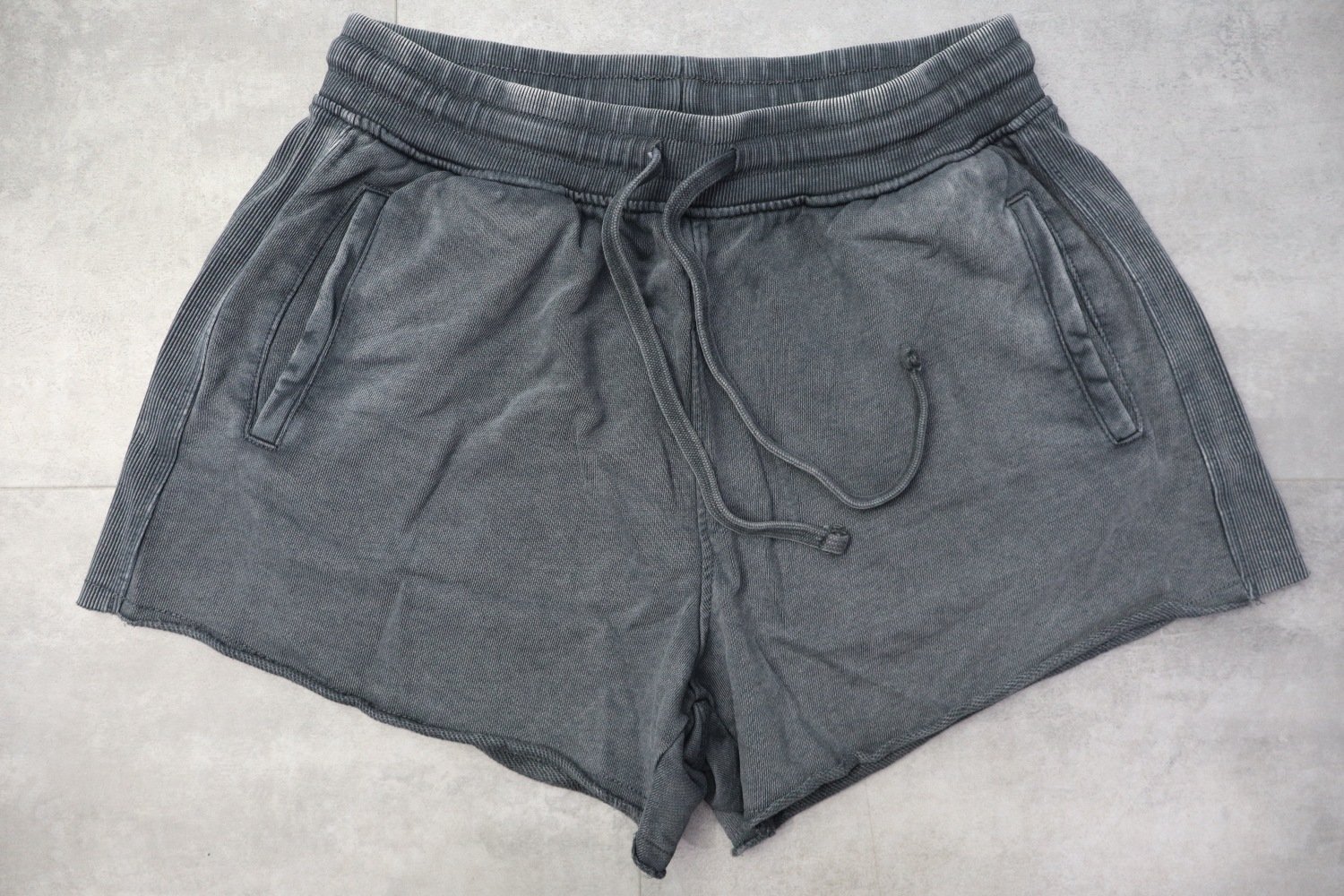 Zara Washed Fleece Shorts