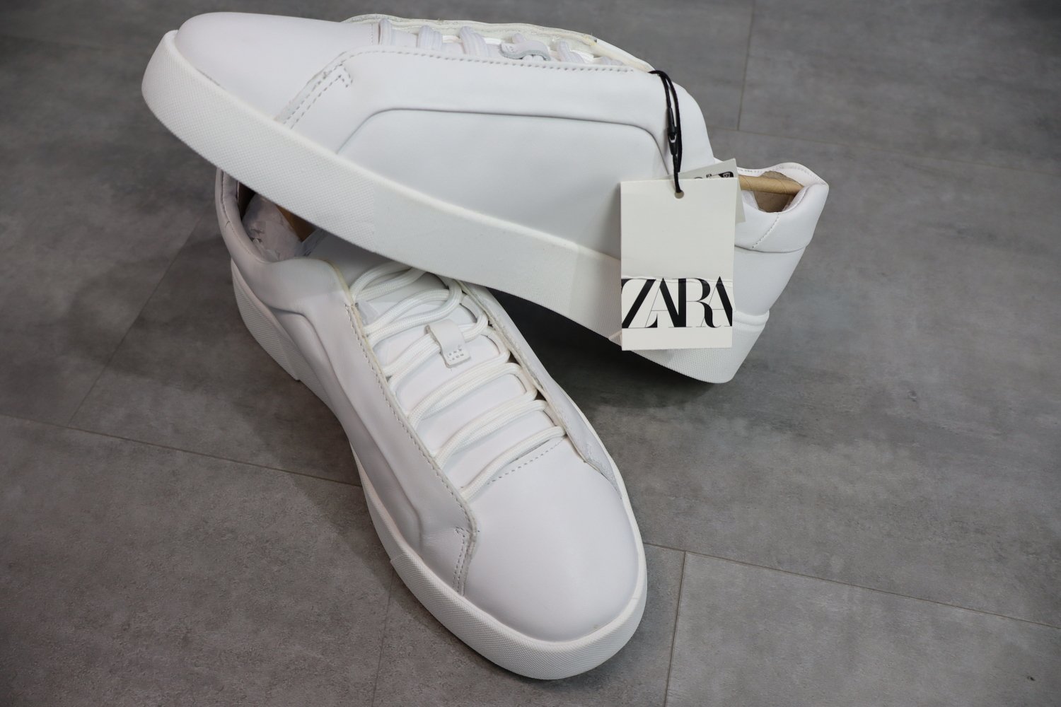 Zara Leather Sneakers