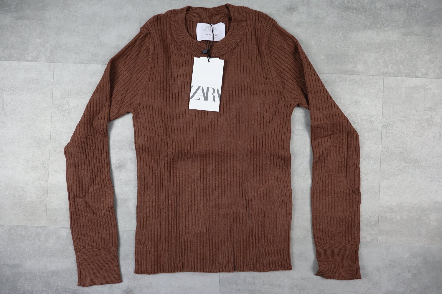 Zara Ribbed Knit Sweater