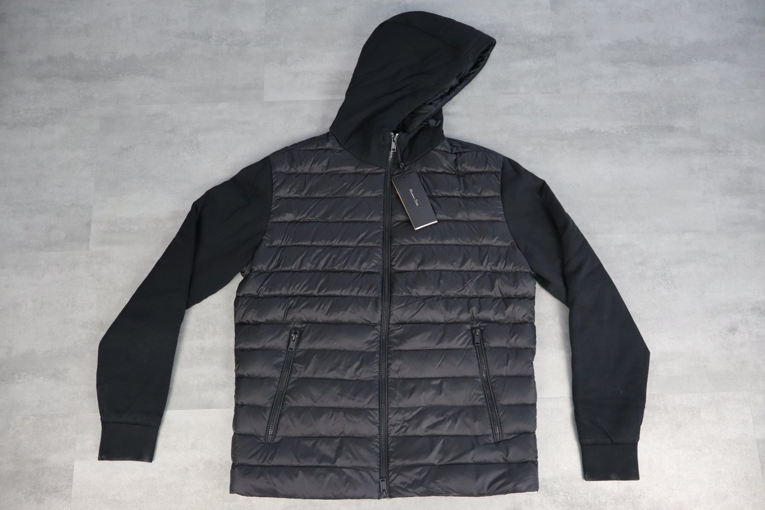 Massimo Dutti Long Sleeve Puffer Jacket