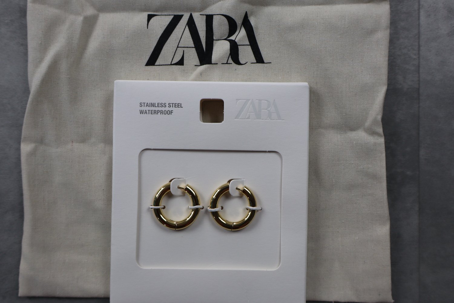 Zara Pack Of Waterproof Hoop Earrings