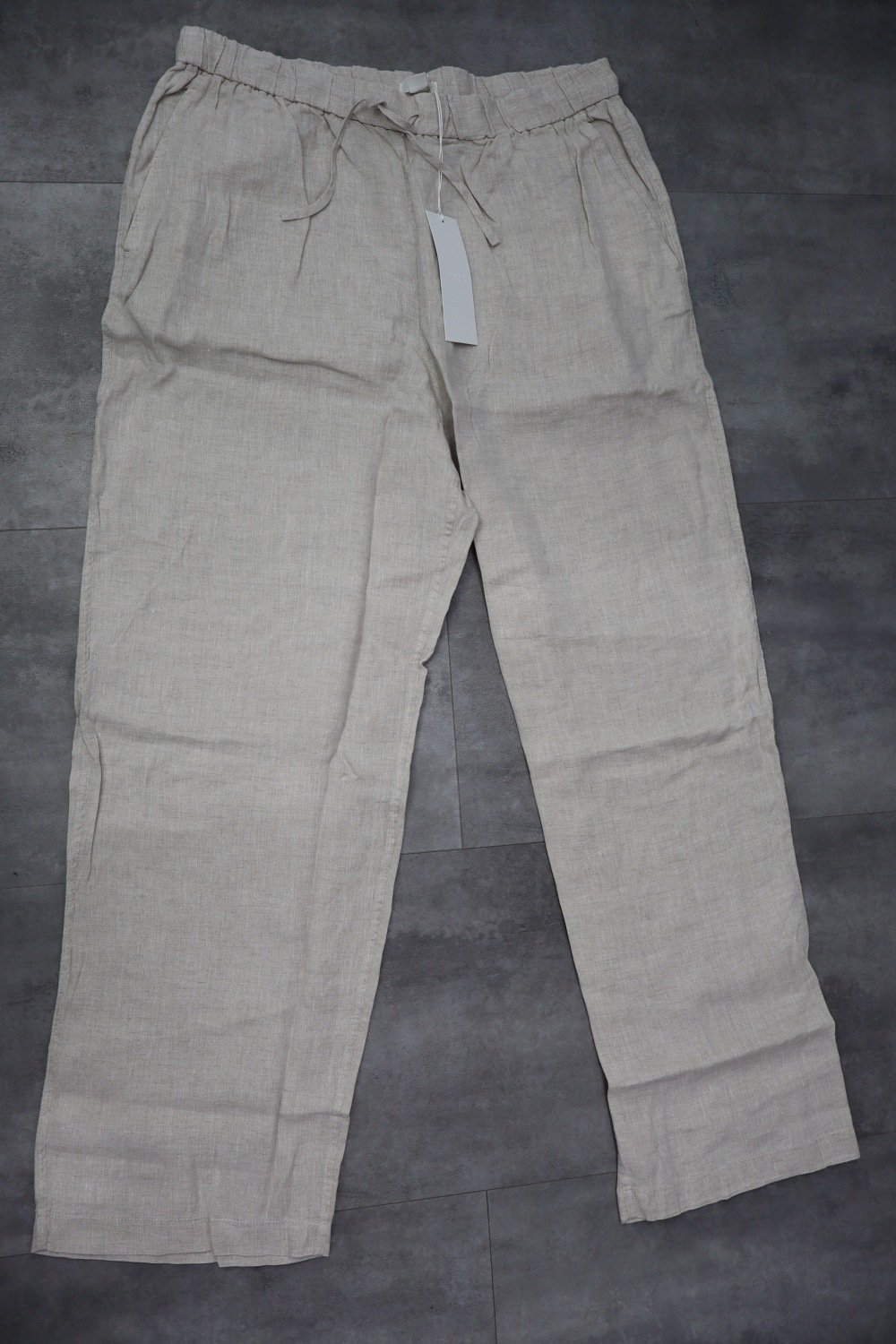 Arket Linen Drawstring Trousers