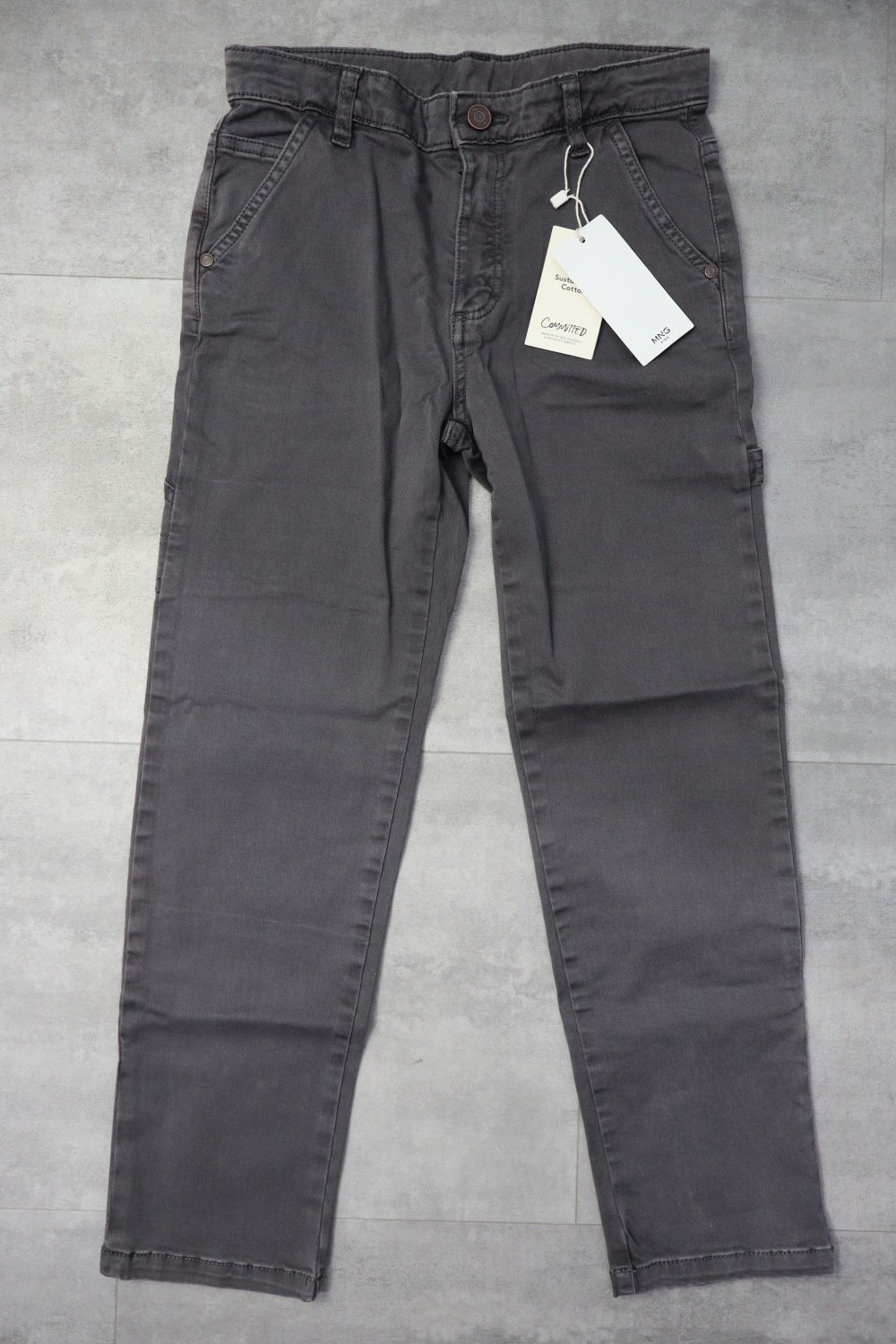 Mango Cotton Cargo Pants