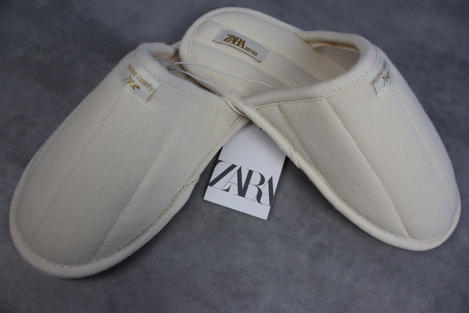 Zara Quilted Home Slippers