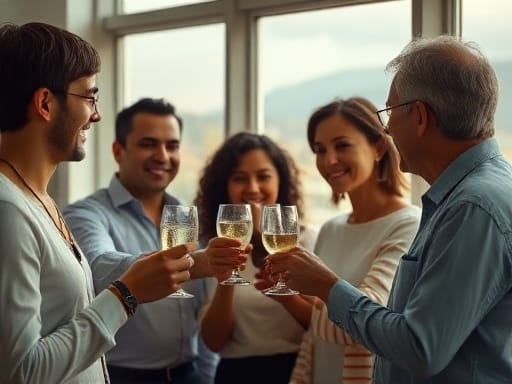 Gathering feedback from employees on manager involvement in years of service