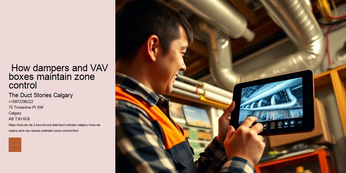  How dampers and VAV boxes maintain zone control