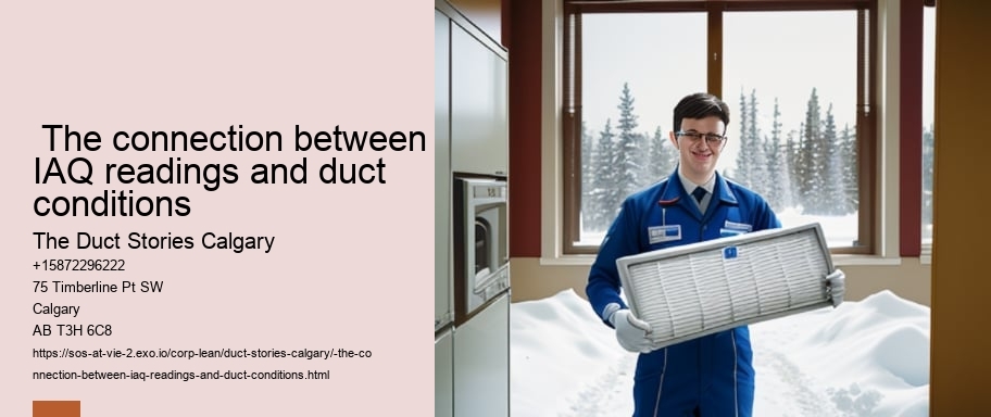  The connection between IAQ readings and duct conditions