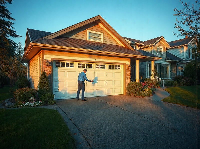 Steps for Coordinating Garage Doors with Surrounding Landscaping