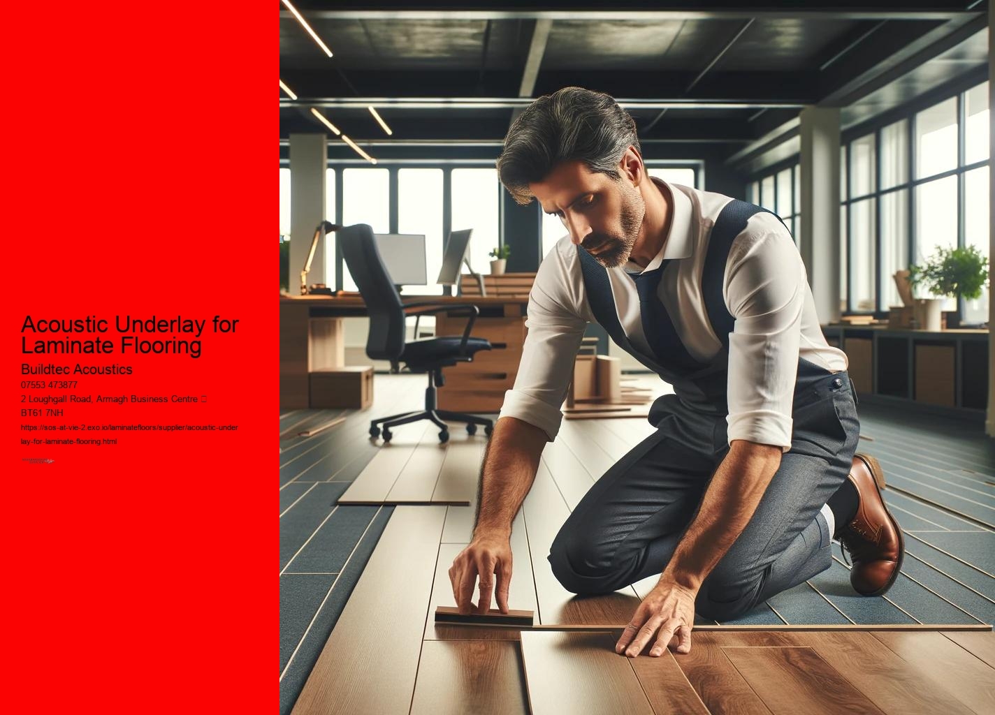 Acoustic Underlay for Laminate Flooring