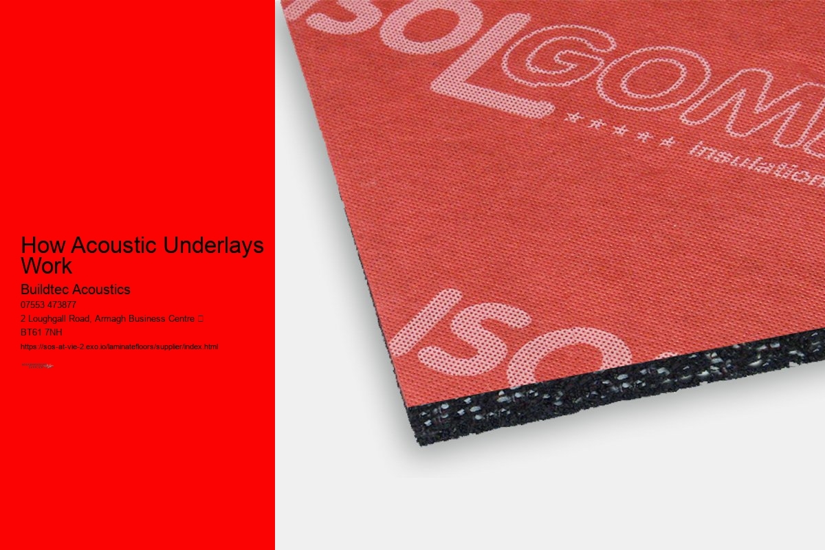 How Acoustic Underlays Work